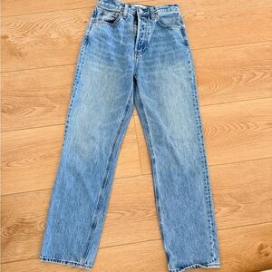 Denim Forum Light Blue High Rise Jeans